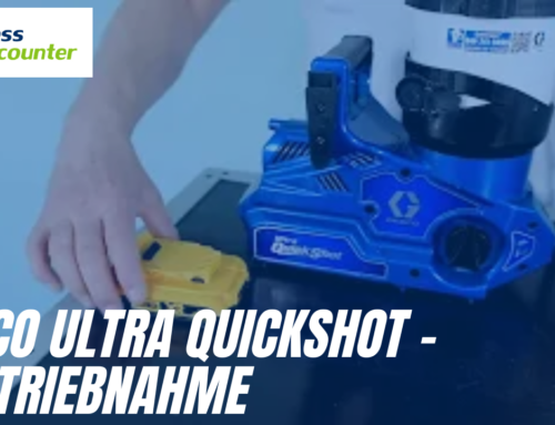 Die Graco Ultra Quickshot – Inbetriebnahme